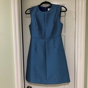 DVF Carrie Shift Dress Geometric Print